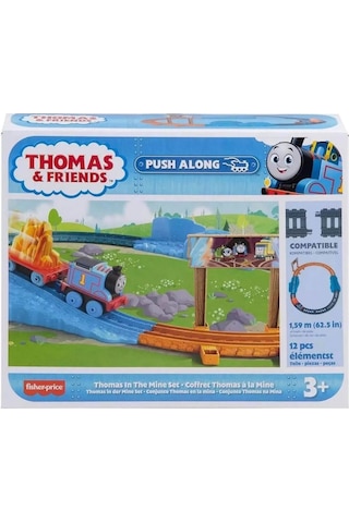 Thomas Ve Arkadaşları - Tren Seti Sür-bırak Thomas Dockside Del