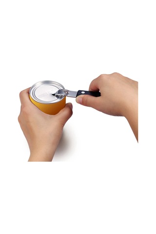 Can Punch Şişe Açacağı, Manuel Paslanmaz Çelik Konserve Açacağı 1 Paket Siyah