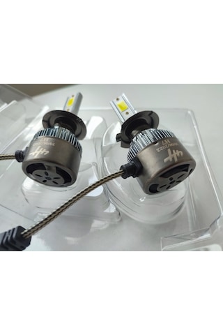 HB4 9006 Led Xenon Far Ampulu Şimşek Etkili Beyaz 6000 Kelvin 8000 Lümen