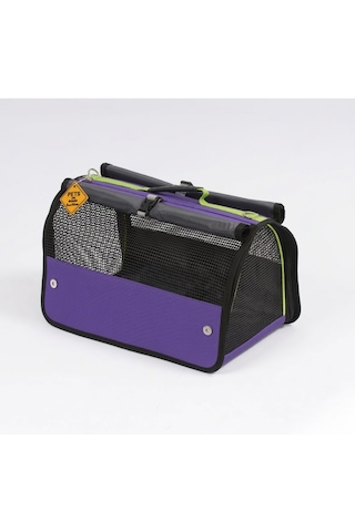 Missidea Brave Paws Flybag Fileli Kedi Ve Köpek Taşıma Çantası Havayolu Uyumlu Mor