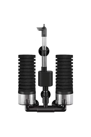 Yifomall Akvaryum Hava Motorlu Filtre Su Perisi Küçük Akvaryumlar İçin Minyatür Su Emici Pompa İle Avrupa Standartı Yu-229a