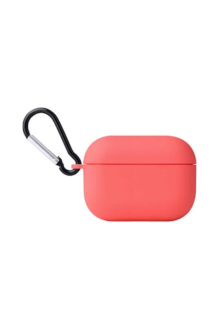 Apple AirPods Uyumlu Pro Kılıf Zore Airbag 11 Silikon Turuncu