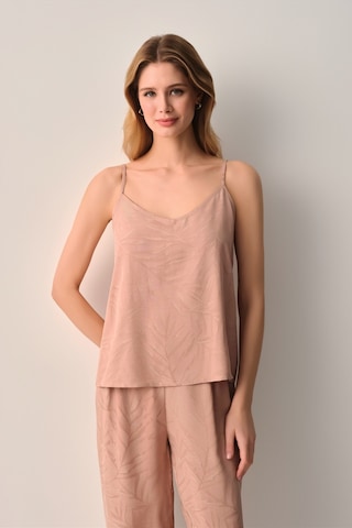 Suwen Petra Atlet Pantolon Pijama Takımı Sh26512660a023 Kahverengi