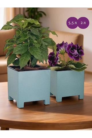 Live-in-green 2l Ve 5,5l Plastik Çiçek Saksısı S 414356145