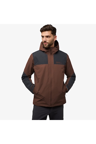 Jack Wolfskin Jasper Insulated Erkek Kahverengi Ceket A61872