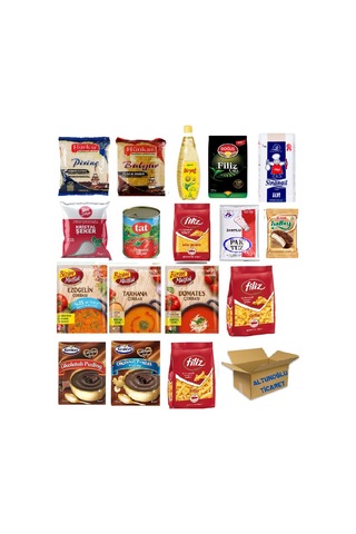 Ramazan Kumanya Erzak Gıda Kolisi 17 Parça Ekonomik Paket