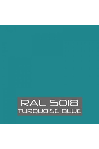 Pamukkale 1472 Rapid Endüstriyel Boya 30-40 Gloss 15 Kg Turkuaz Ral 5018