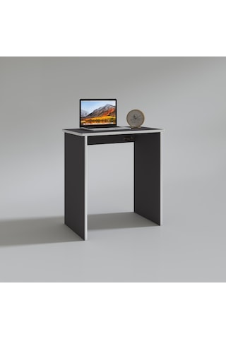 Kenzlife bilgisayar çalışma masası çambudivip 075*070*40 gri ofis sekreter laptop