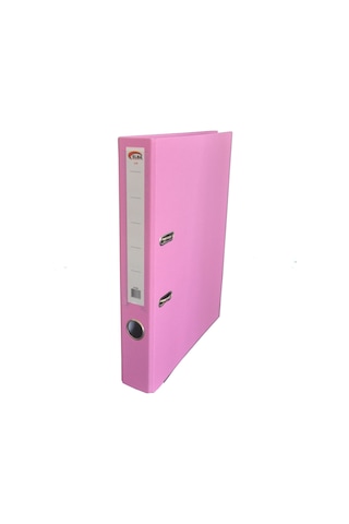 Büro Klasör Dar Plastik Pembe Çok Renkli