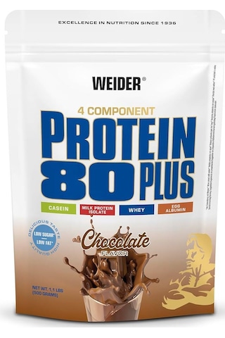 Weider 80 Plus Casein + İsolate + Whey + Egg Yumurta Komplex Pr
