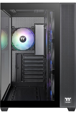 Thermaltake View 380 850w 80+ Gold Argb Usb 3.2 Siyah Atx Mid Tower Kasa Ca-3z2-85m1we-00
