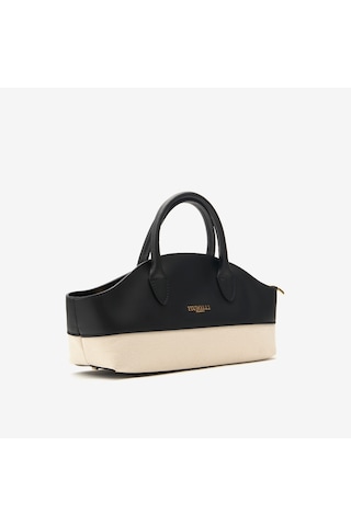Omuz Çantası Kadın Vela Medium Bag Piumelli Milano P218 Black siyah