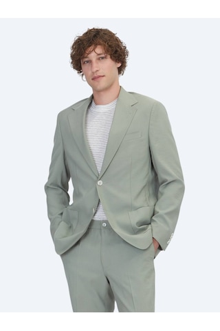Kip Haki Modern Fit Takım Elbise