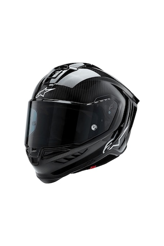 Alpinestars Supertech R10 Carbon Spor Motosiklet Kaskı Siyah