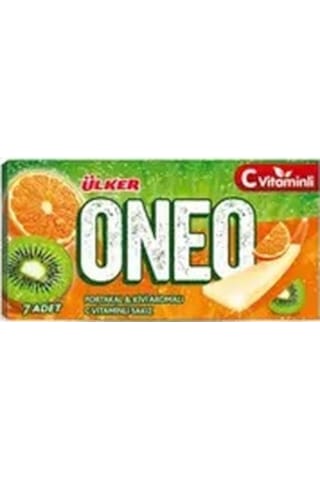 Ülker Oneo Cüzdan Portakal Kivi Aromalı C Vitaminli 27 x 14 G