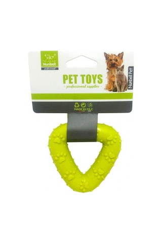 Nunbell 7.5 CM Üçgen Şekilli Dişlik Köpek Oyuncağı Çok Renkli