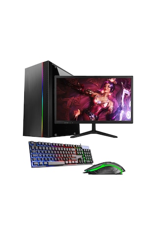 Ramtech DG192 i3-4130 16 GB 500 GB HDD+128 GB SSD 4 GB GT740 21.5" Masaüstü Oyuncu Bilgisayarı
