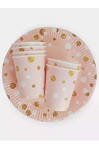 Fiesta Pembe Parti Tek Kullanımlık Kulp Bardak 226587633 100 adet