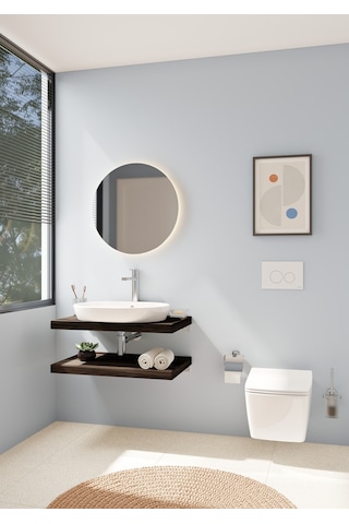 VitrA Base 400 A44123 Tuvalet Kağıtlığı, Krom