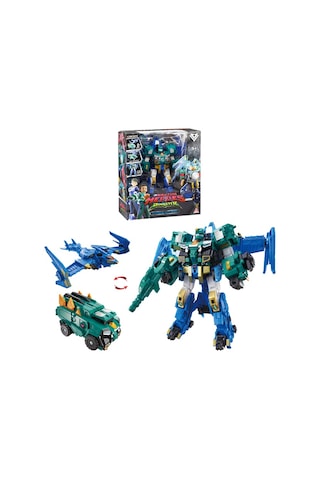 Quantum Heroes Dinoster Stego Blast Wing Sky Aksiyon Robot Dinozor