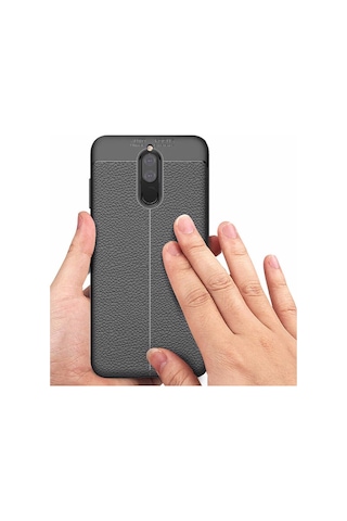 Huawei Mate 10 Lite Kilif Deri Tarzi Niss Silikon Case 389468440