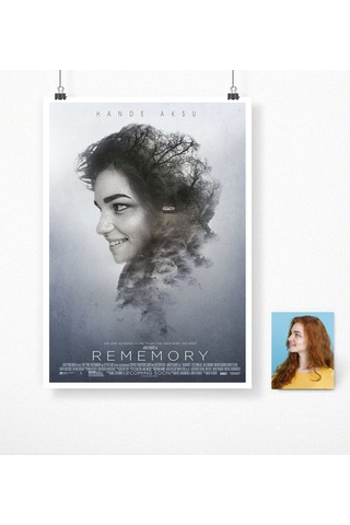 Bk Gift Kişiye Özel Rememory Film Afişi Poster 50 X 70 Cm. 2