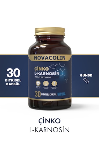 Çinko L-karnosin 67 Mg 30 Bitkisel Kapsül