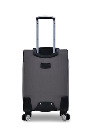 Fossil Ultra Light Kumaş Unisex Kabin Boy Valiz Gri Fsl010 Gri