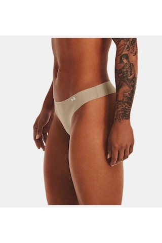 Under Armour Kadın UA Pure Stretch Tanga 3'lü Paket 1325615-249