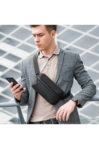 Maoyaya Erkekler Oxford Bez Tek Omuz Göğüs Düzenli Günlük Çanta Çok Renkli