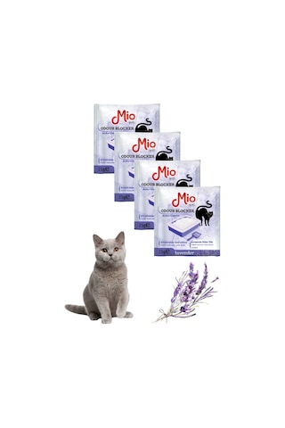 Purecanpati 4'lü Kedi Kumu Koku Giderici Lavanta