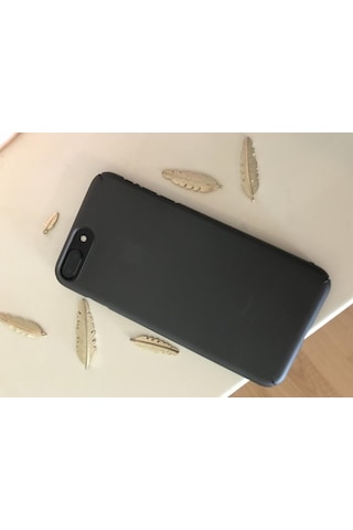 Ringke Slim Frost Apple Uyumlu iPhone 7/8 İle Kılıf Black İnce Buzlu Transparan