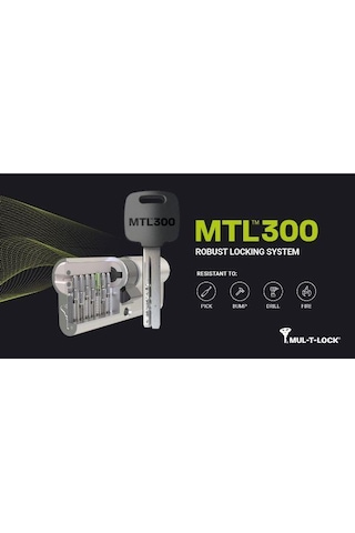 Mul-t-lock Multilock, Multlock İntegratör Mtl300 Mandallı Tuzaklı Patentli Anahtarlı Barel