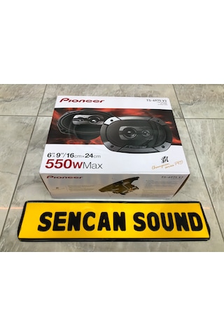 Pioneer Ts-6975v3 550watt Sencan Sound