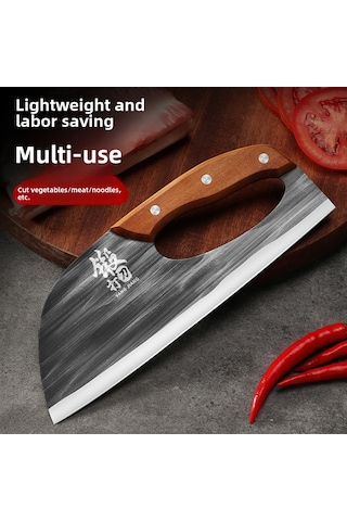 Reedark Hafif Ev Chef Bıçağı - 60 + Keskin Uç, 13cm Bıçak - Et, Sebze, Makarna Kolay Kesim, Kadınlar İçin Dayanıklı Dökme Çakı Diğer