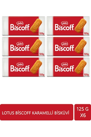 Lotus Biscoff 125 G x 6