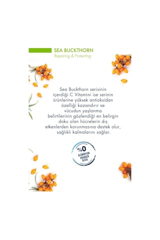Sea Buckthorn Aydınlatıcı Ve Cilt Tonu Eşitleyici Seti Yağlı Ve Karma Ciltler 250 Ml 250 Ml