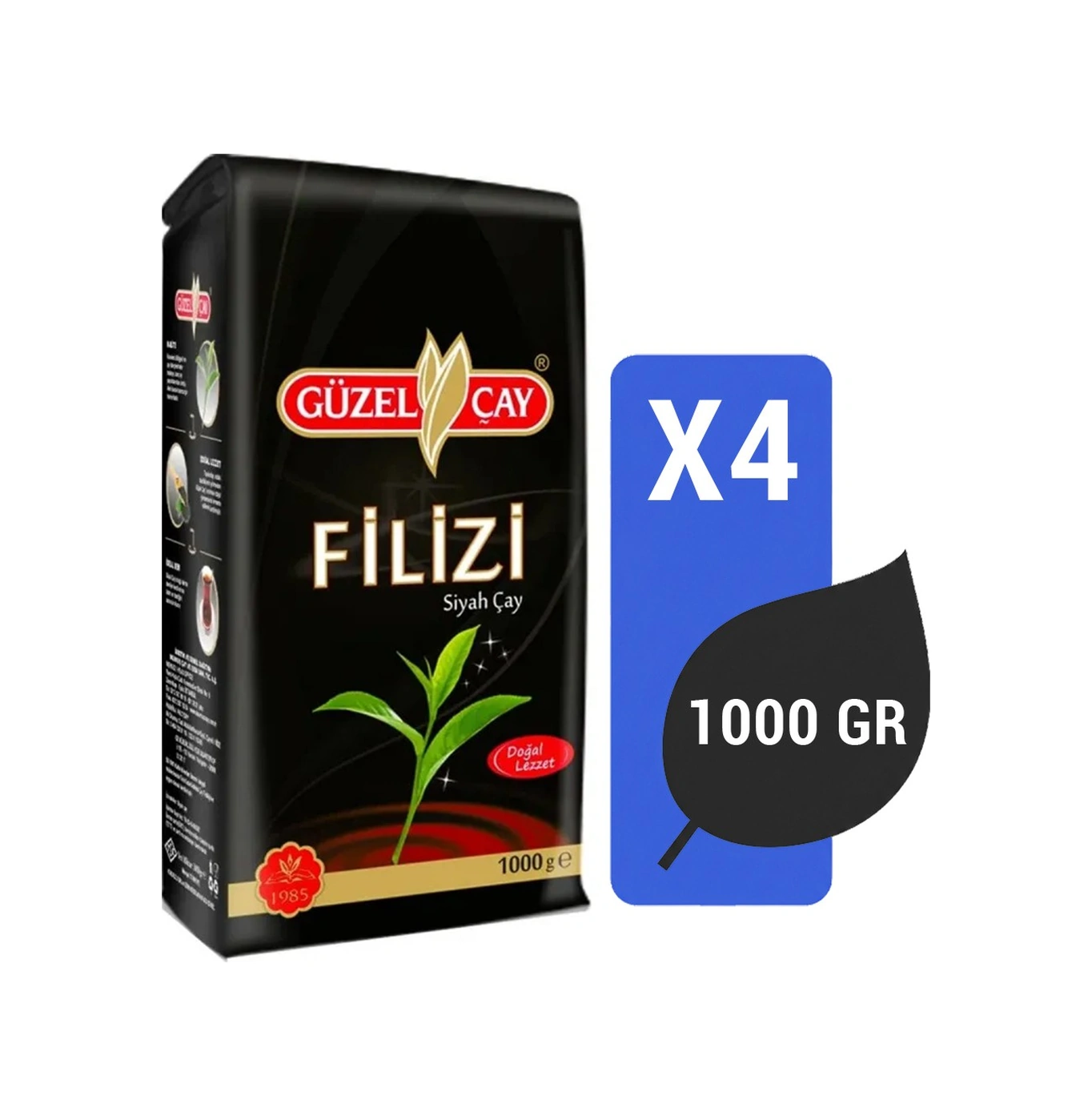 Güzel Çay Filiz 1000 Gr X 4 Adet
