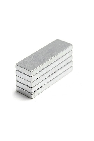 5 Adet 30Mm X 10Mm X 3Mm Köşeli Süper Güçlü Neodyum Mıknatıs