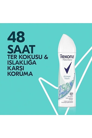 Rexona Kadın Sprey Deodorant Shower Fresh 150 Ml X 3 Adet