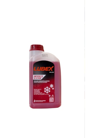 Lubex 1lt G12 Plus Kırmızı Antifriz Açık Kırmızı