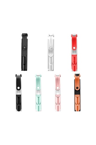 Cbtx Xt09 Canlı Cep Telefonu Tripod Selfie Stick Braketi Bluetooth Selfie Stick Beyaz