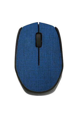 Miaxtreme Mavi Kablosuz Usb 2.4ghz Terletmez Kumaş Fabric Yüzey 1.200dpı Hafif Kablosuz Mouse 000102