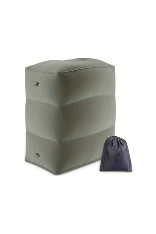 Elmpaly Ayarlanabilir Yükseklikte Şişme Ayaklık Deep Grey Seyahat Ve Ofis İçin Taşınabilir