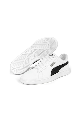 Puma Smash 3.0 Buck Unisex Sneaker Ayakkabı 39233608 Beyaz