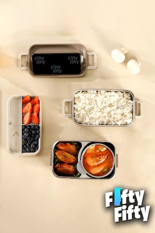 Vagonlife 2000 Ml 2 Kat Paslanmaz Çelik Çorba Kaseli Bento Lunch Box Yeni Nesil Sefer Tası -fflbox01029 Lacivert