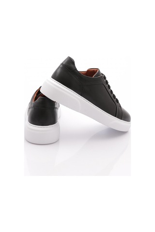 Dgn Tito Erkek Sneakers Ayakkabi Siyah Beyaz