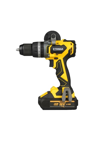 Rtrmax Akülü Darbeli Matkap Kömürsüz 70 Nm 2x4 Ah Plus Akü X-lıon