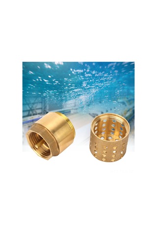 Fosenze Dn25 Bronz Hidrofor Taban Valfi, Tek Yönlü Kontrol Fonksiyonu, Iç Parça, Sıkı Kapama, Korozyon Direnci, Kolay Kurulum