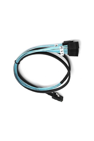 Mini-sas-sata-4-sata Kablo, Yüksek Frekanslı Mini-sas-sata Ters Kablo, 36 Kutuplu, Farklı Boyutlardaki Sabit Diskler İçin